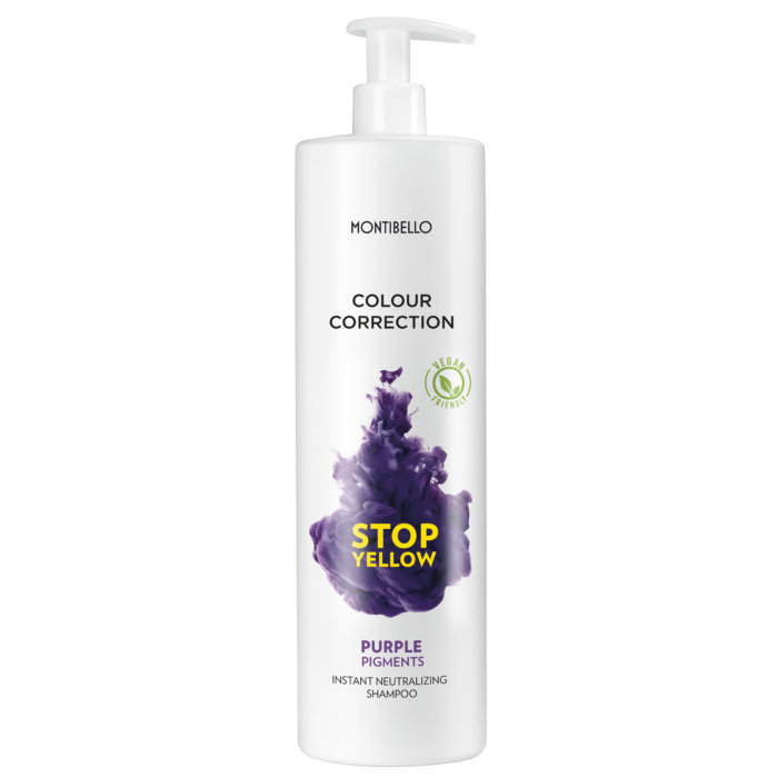 Montibello Stop Yellow Szampon Blond 1 L+pompka