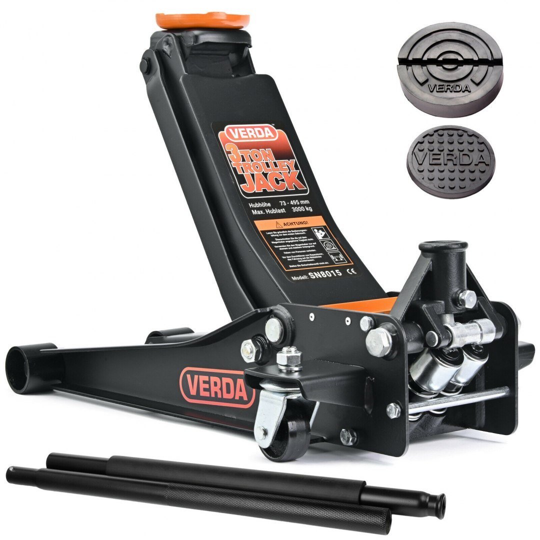 Podnośnik hydrauliczny VERDA niskoprofilowy 3T SN8015