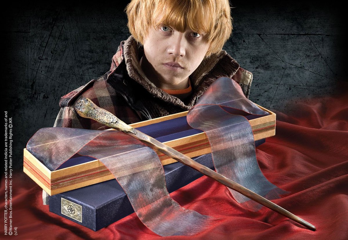 Фото - Карнавальний костюм Noble Collection , Harry Potter, różdżka Rona Weasley 