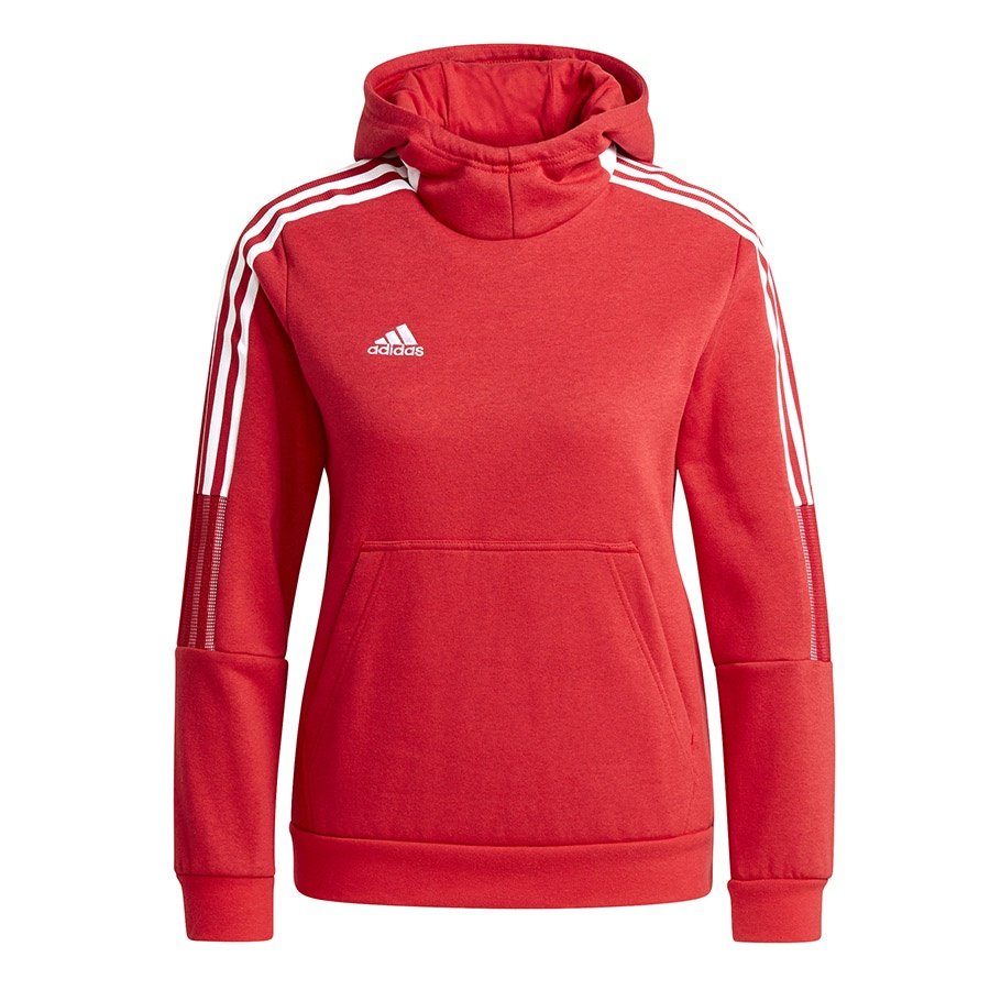 Adidas, Bluza dziecięca, Tiro 21 Sweat Hoody Junior GM7338, czerwony