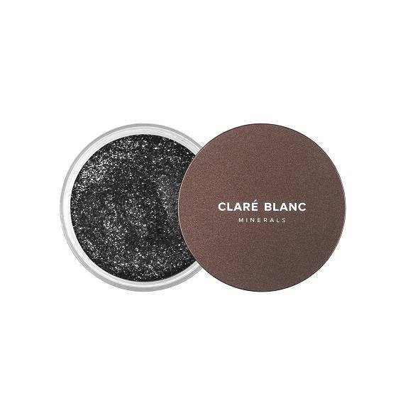 Clare blanc CLARÉ BLANC - MINERAL EYE SHADOW - Mineralny cień do powiek - SILVER BLACK 927