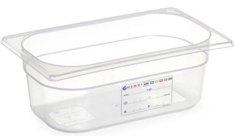 Hendi Pojemnik GN 1/4 200 mm, HACCP polipropylen | , 880357 HENDI-880357
