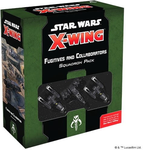 X-Wing 2nd ed. Fugitives and Collaborators Squadron Pack Fantasy Flight Games