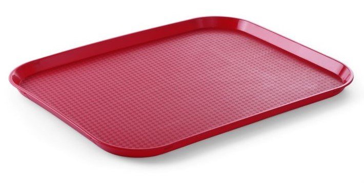 Hendi Taca polipropylenowa - FAST FOOD czerwona 460mm x 360mm 878811