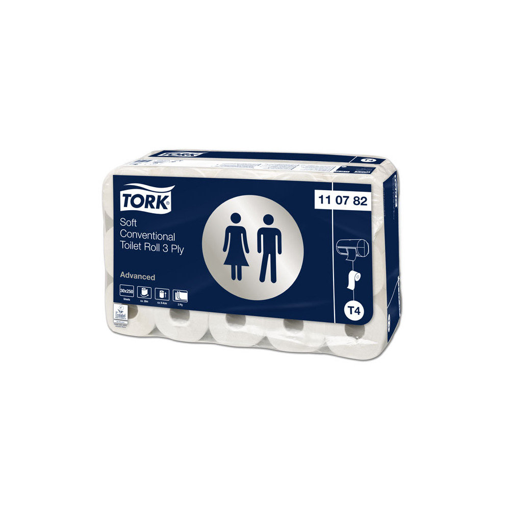 TORK Papier toaletowy biały 30m 11 07 82