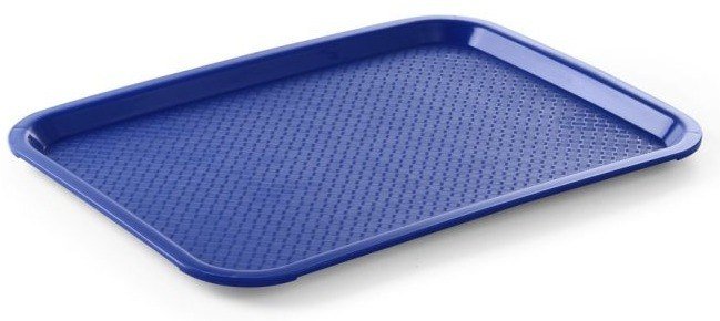 Hendi Taca polipropylenowa - FAST FOOD niebieska 435mm x 310mm 878927