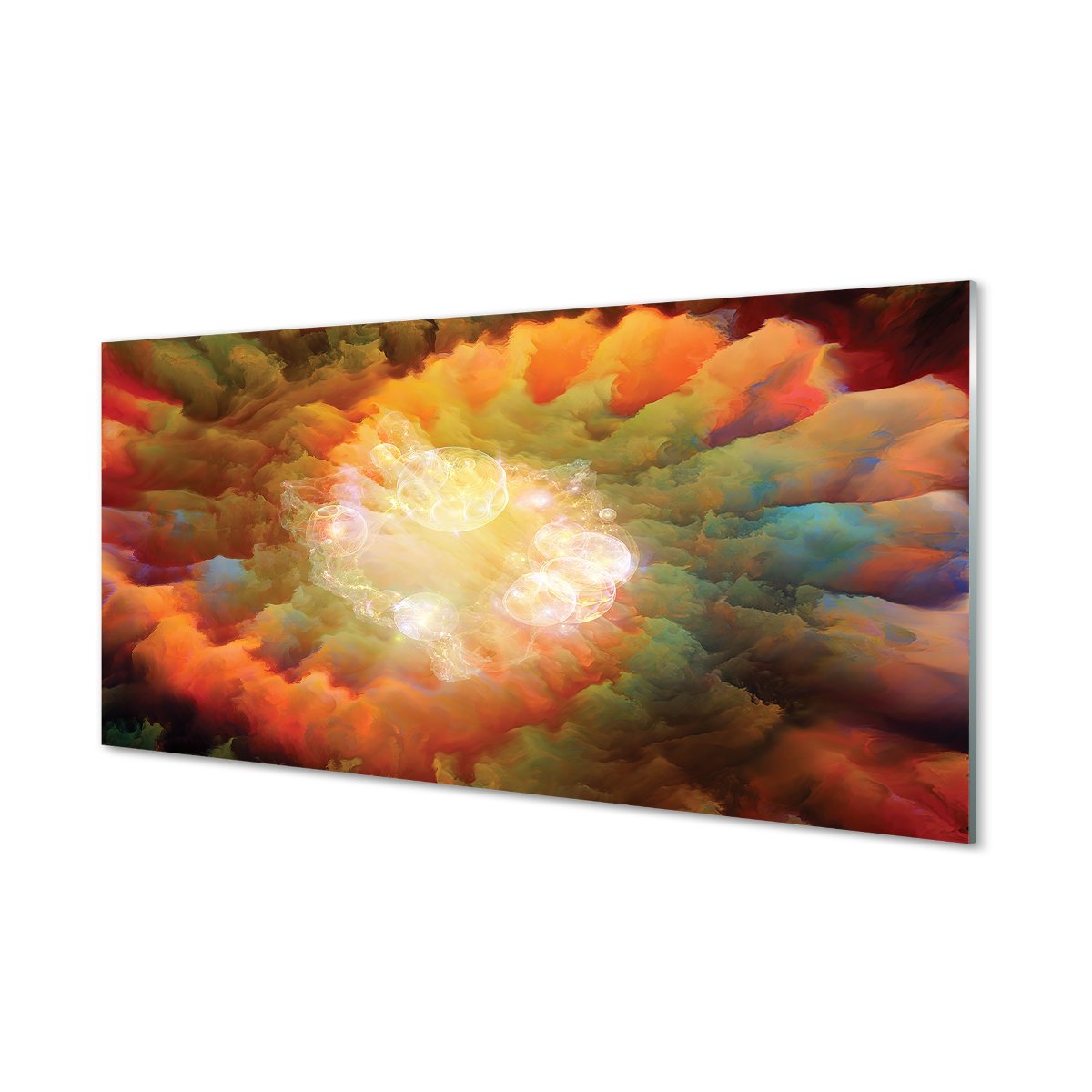Płyta szklana Abstrakcyjne wzory fraktali 120x60