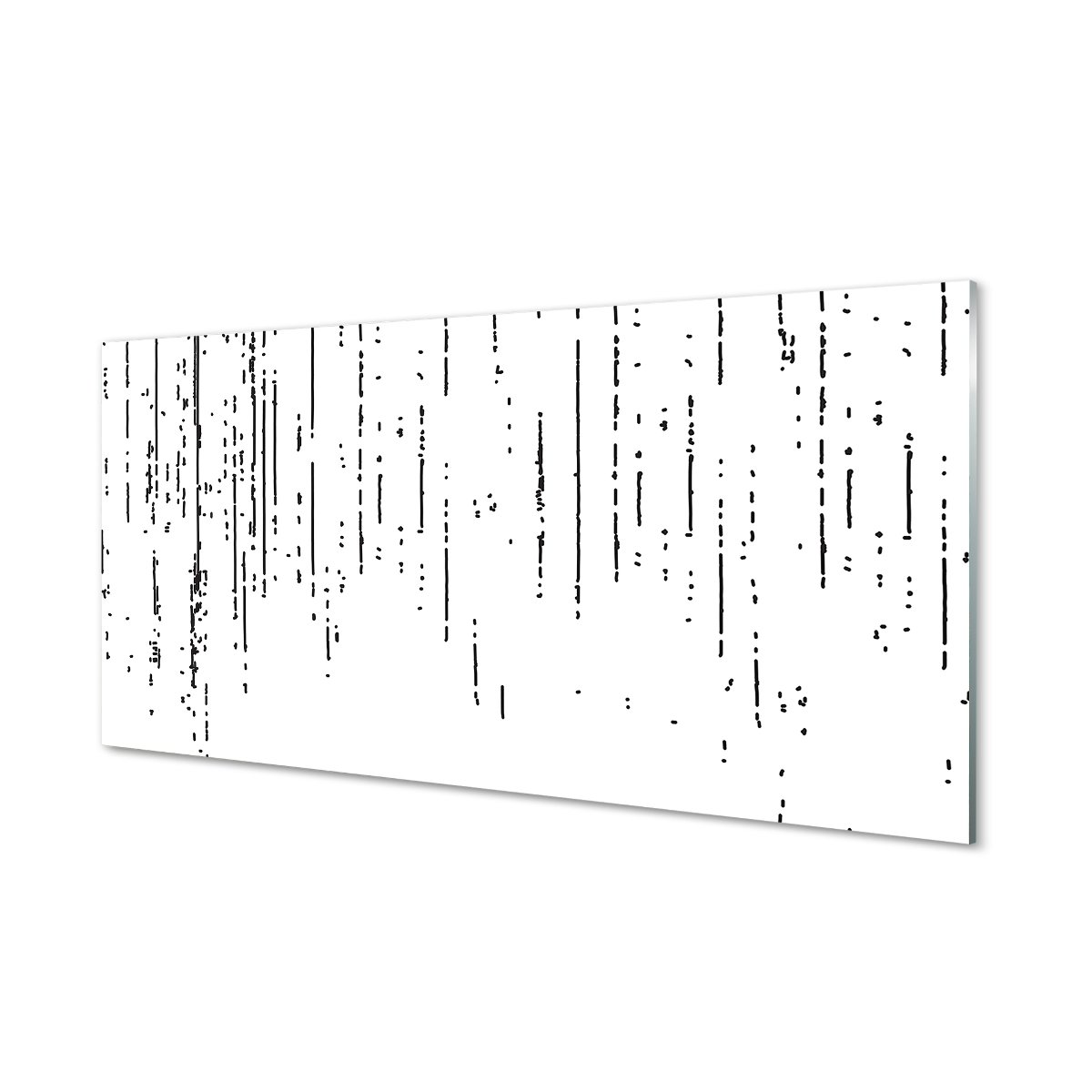 Kuchenny panel ochronny Kropki i paski 120x60 cm