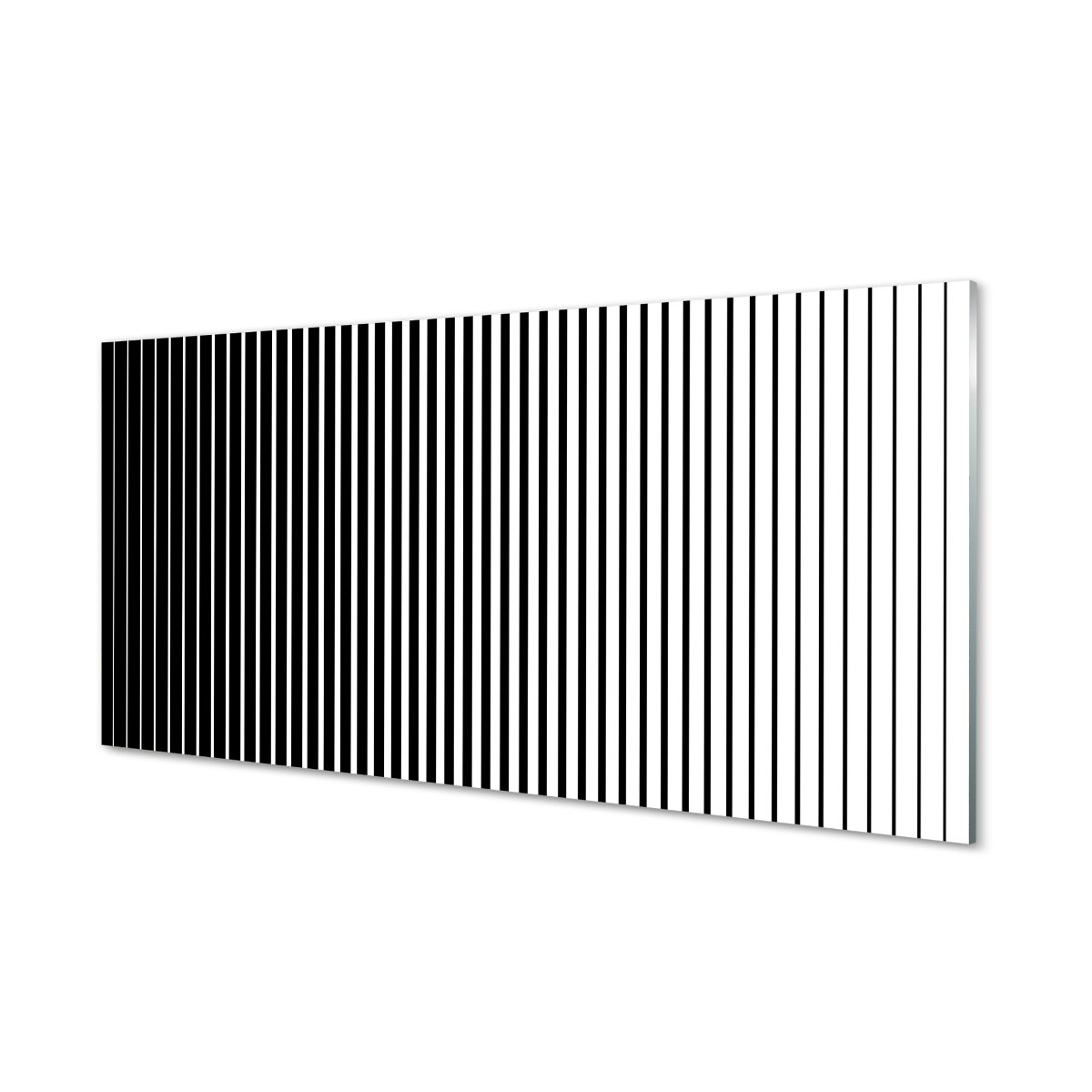 Panel szklany + klej Przejście pasków zebra 120x60