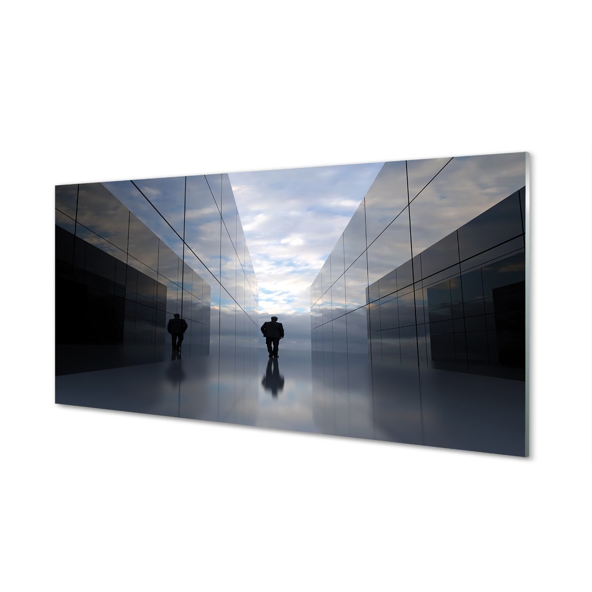 Panel hartowany do kuchni Lustra niebo 120x60 cm