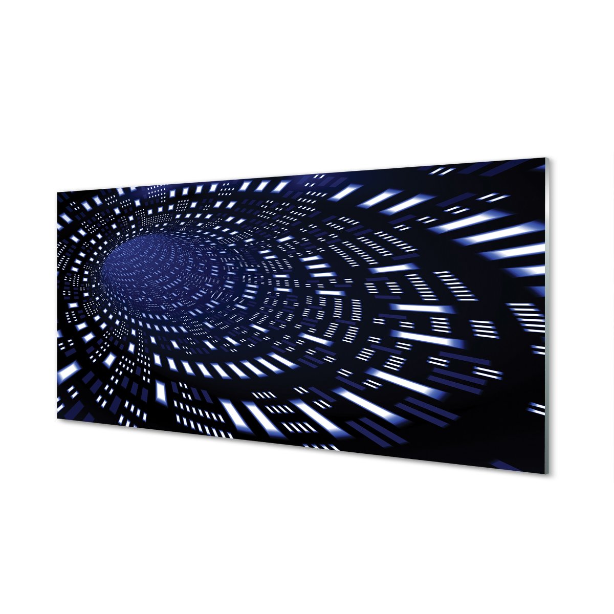 Panel szkło hartowane  Niebieski tunel 3d 120x60