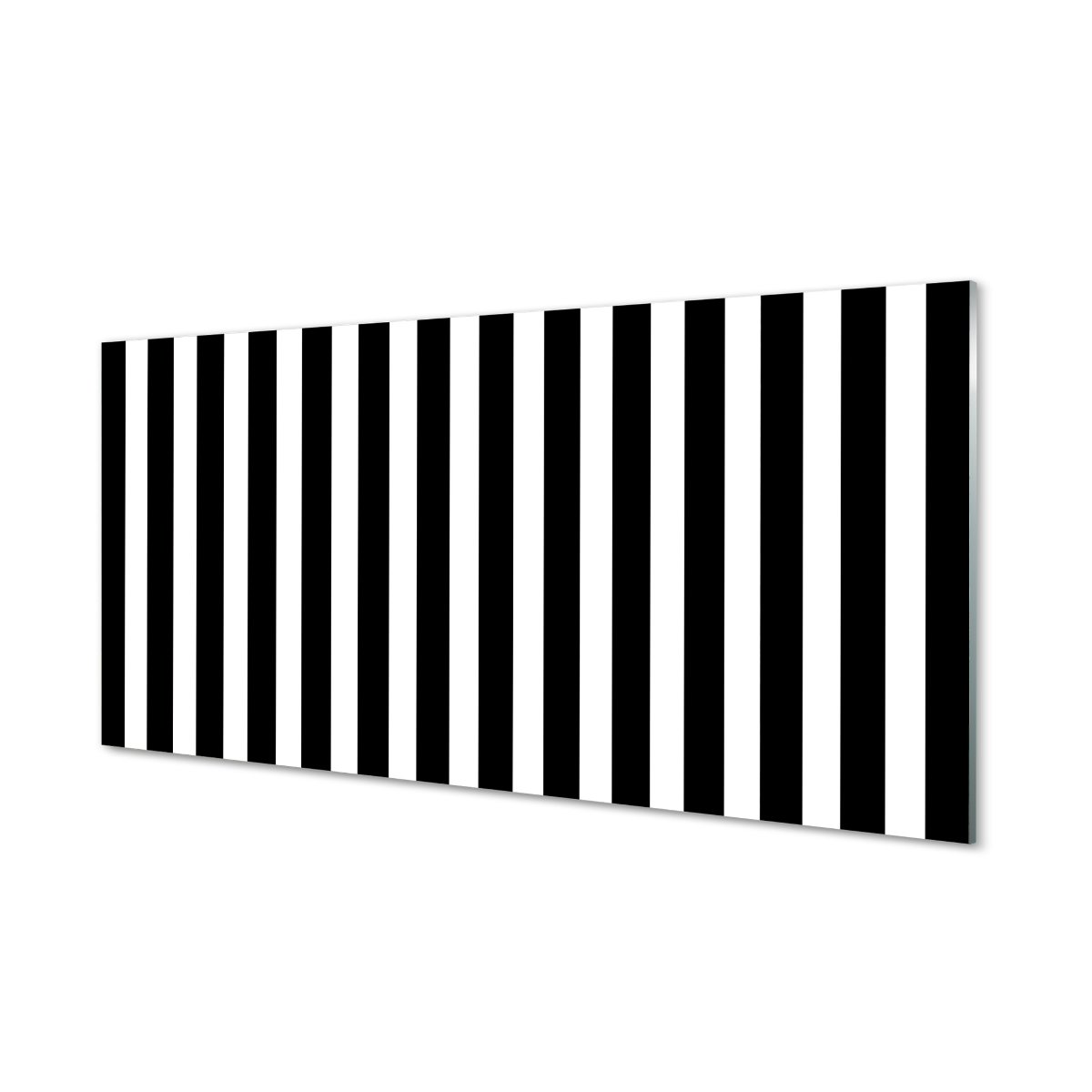 Lacobel szkło Geometryczne paski zebra 120x60 cm