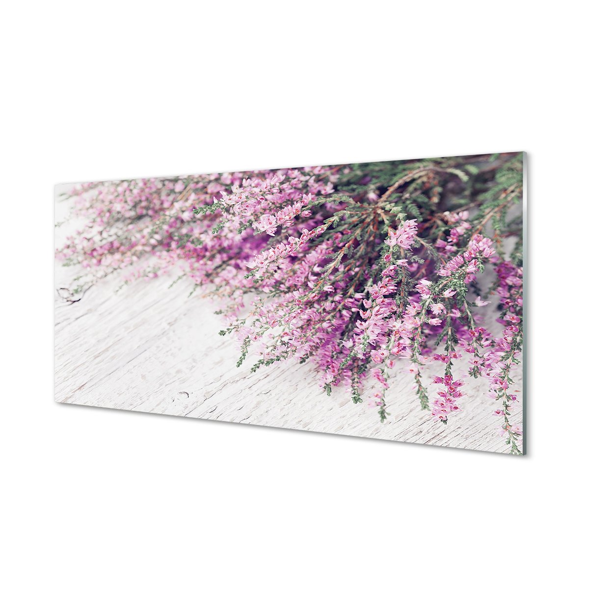 Ochronny panel kuchenny + klej Kwiaty deski 120x60