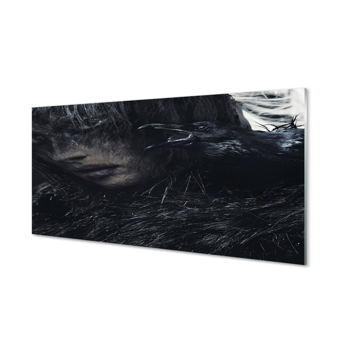 Kuchenny panel ochronny Mroczna postać 120x60 cm