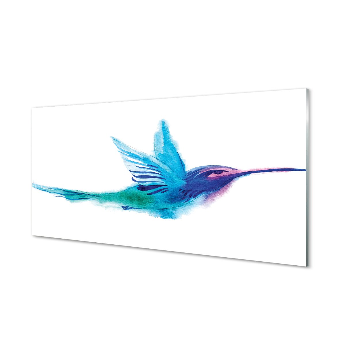 Szklany panel ochronny Malowana papuga 120x60 cm