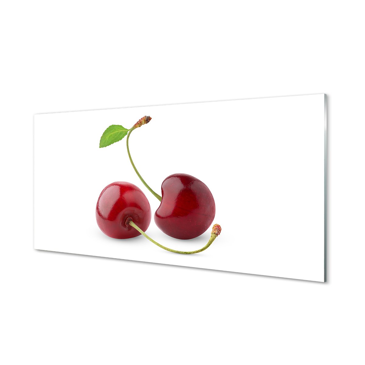 Foto panel kuchenny z grafiką + klej Wiśnie 120x60