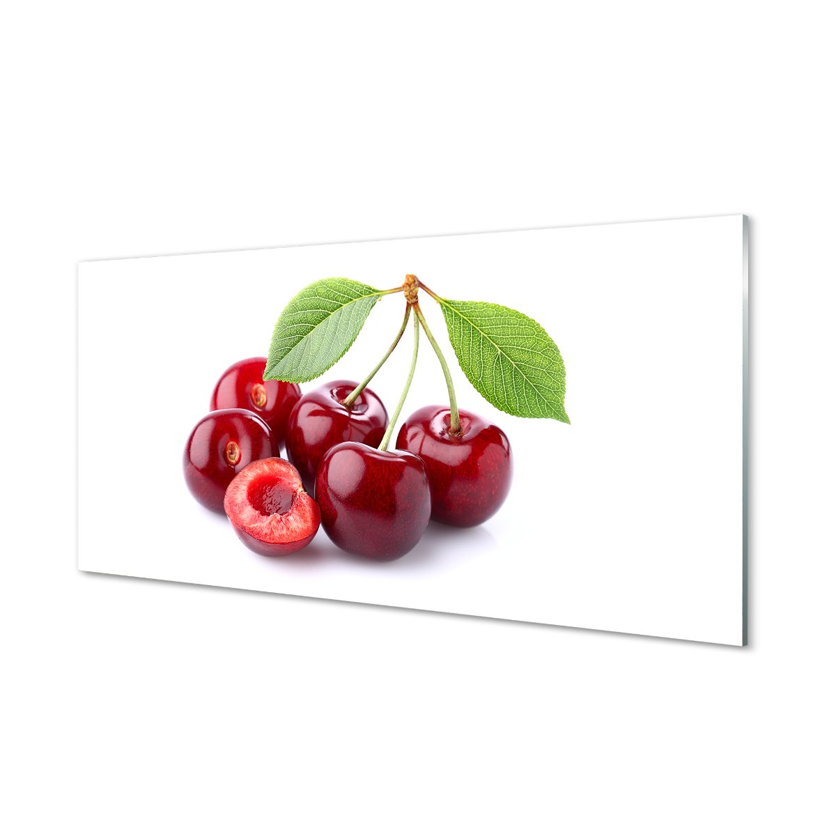 Panel szklany hartowany do kuchni Czereśnie 120x60