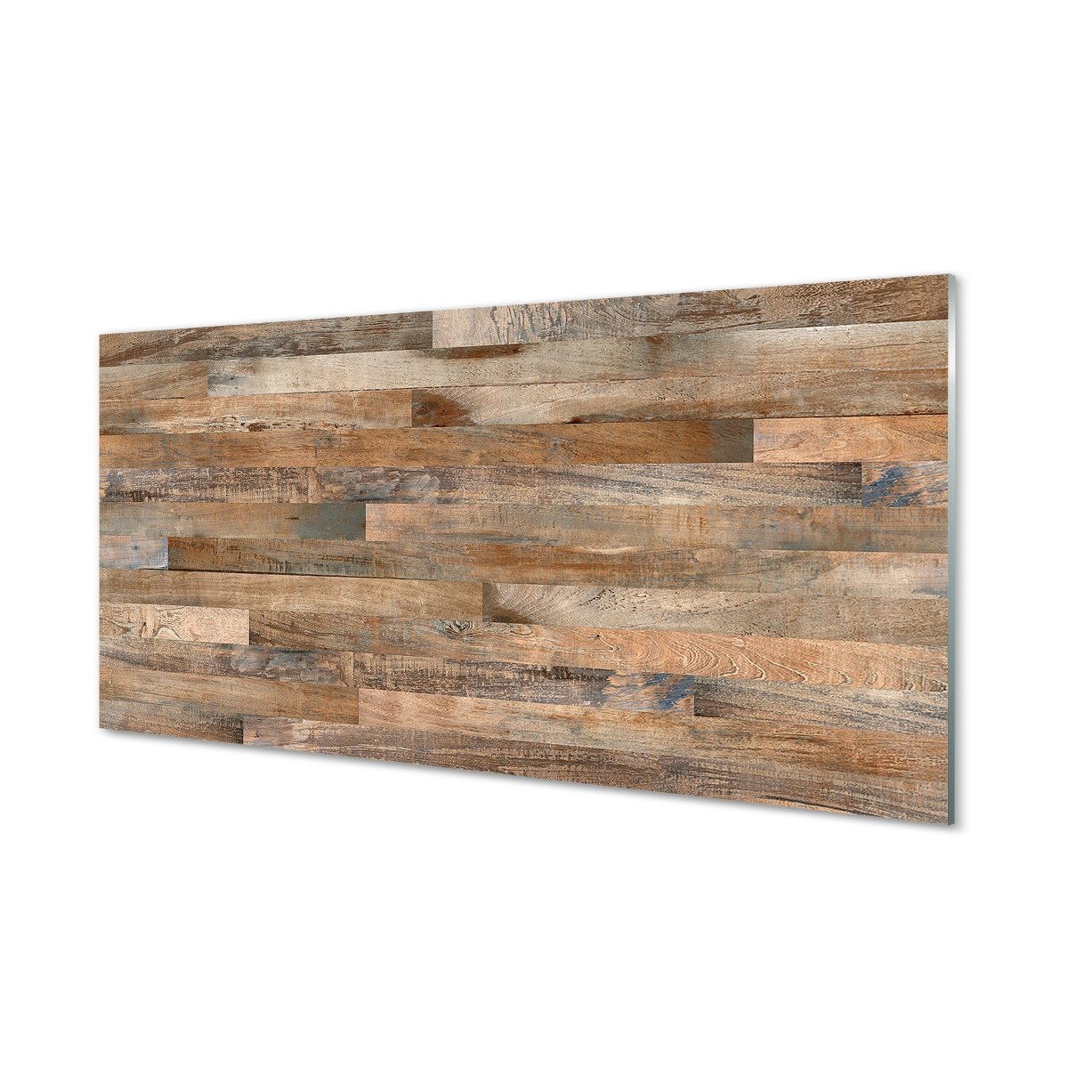 Szklany lacobel + klej Deski drewno panele 120x60