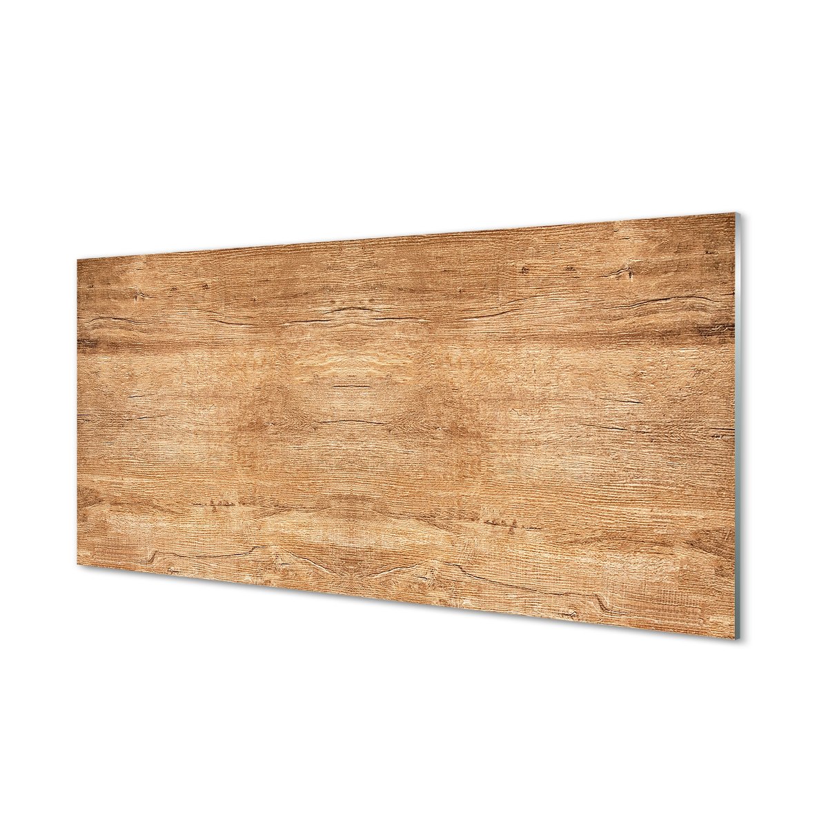 Lacobel szklany + klej Drewno słoje sęki 120x60 cm