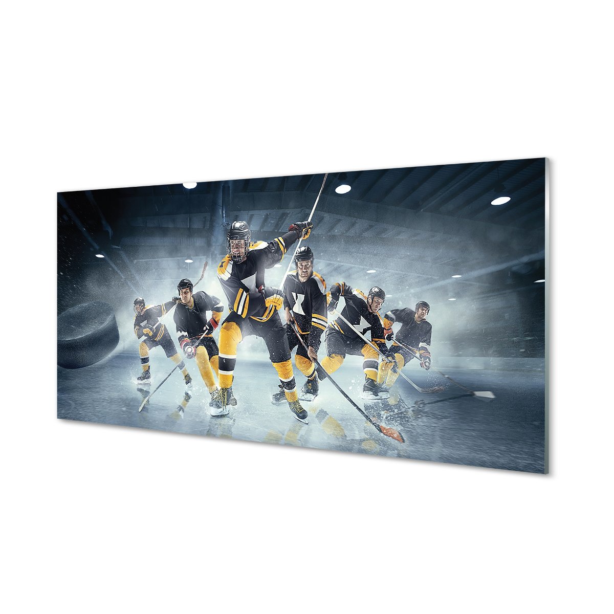 Panel dekoracyjny szkło hartowane Hokej 120x60 cm