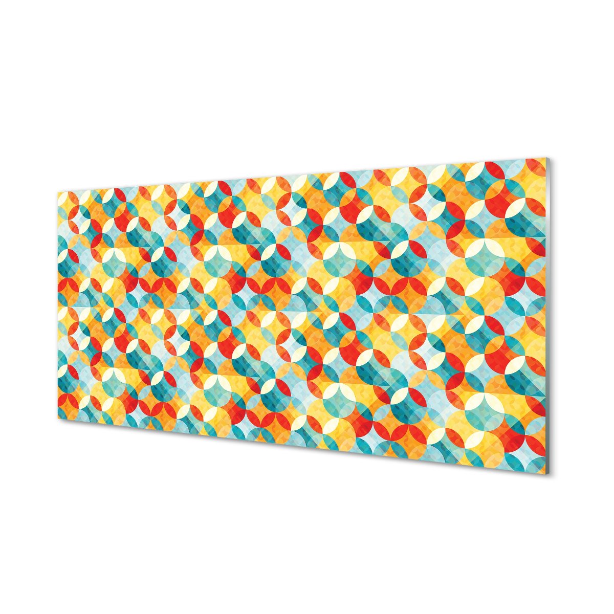 Panel ze szkła hartowanego  Kolorowe wzory 120x60