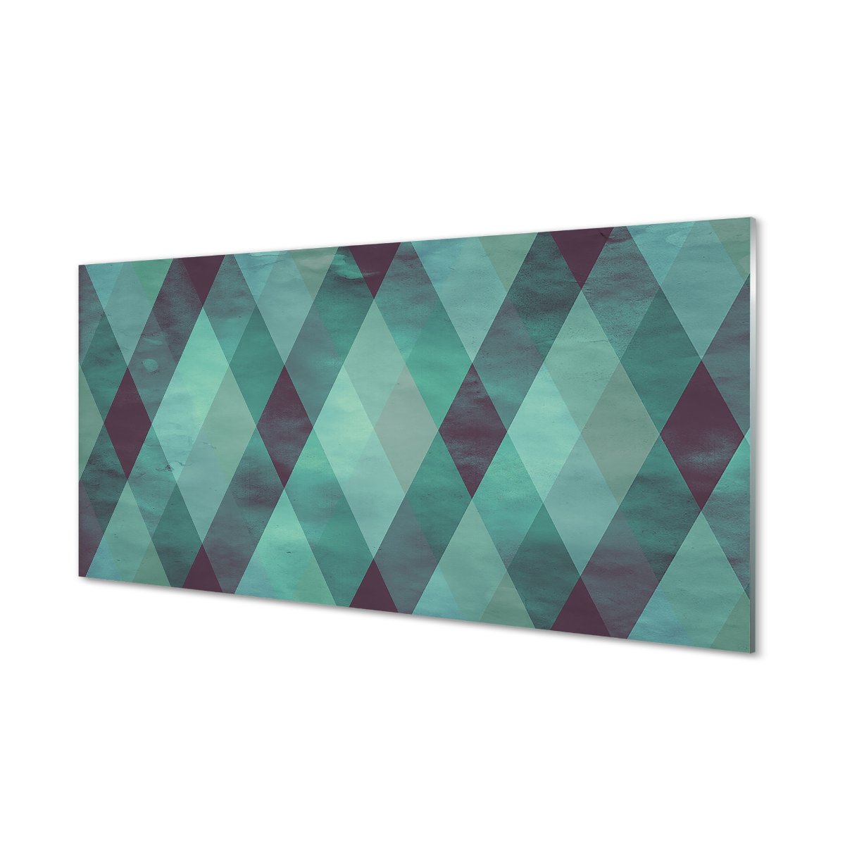 Szkło lacobel Geometryczny wzór diamentów 120x60