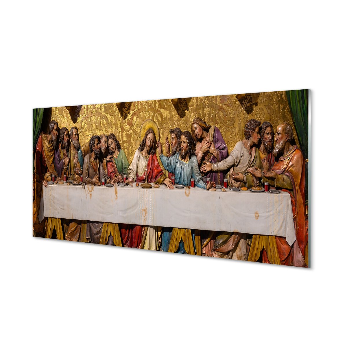 Panel szklany ścienny Ostatnia wieczerza 120x60 cm