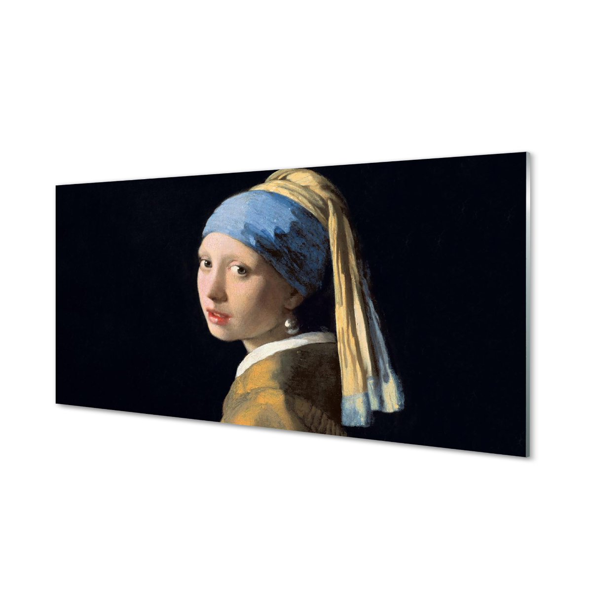 Ścienny panel Sztuka dziewczyna z perłą 120x60 cm