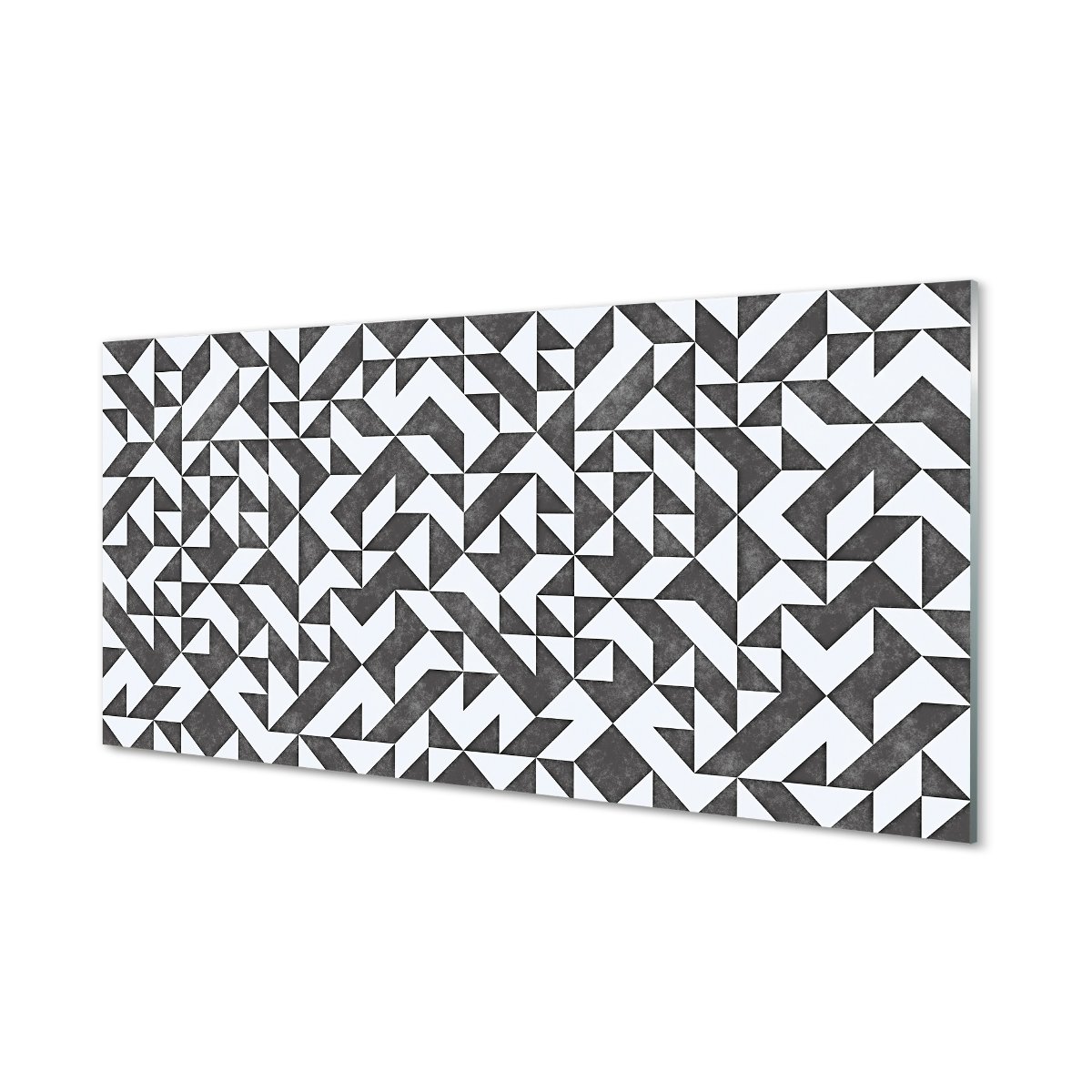 Panel szklany hartowany do kuchni Wielokąty 120x60