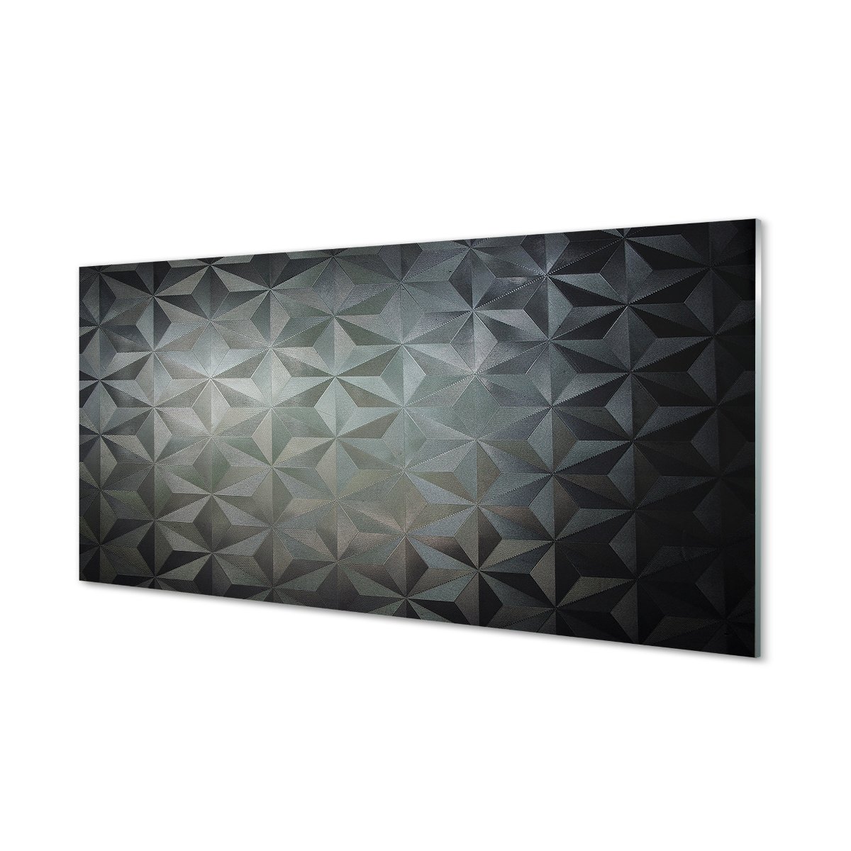 Panel szklany hartowany do kuchni Stożki 3d 120x60