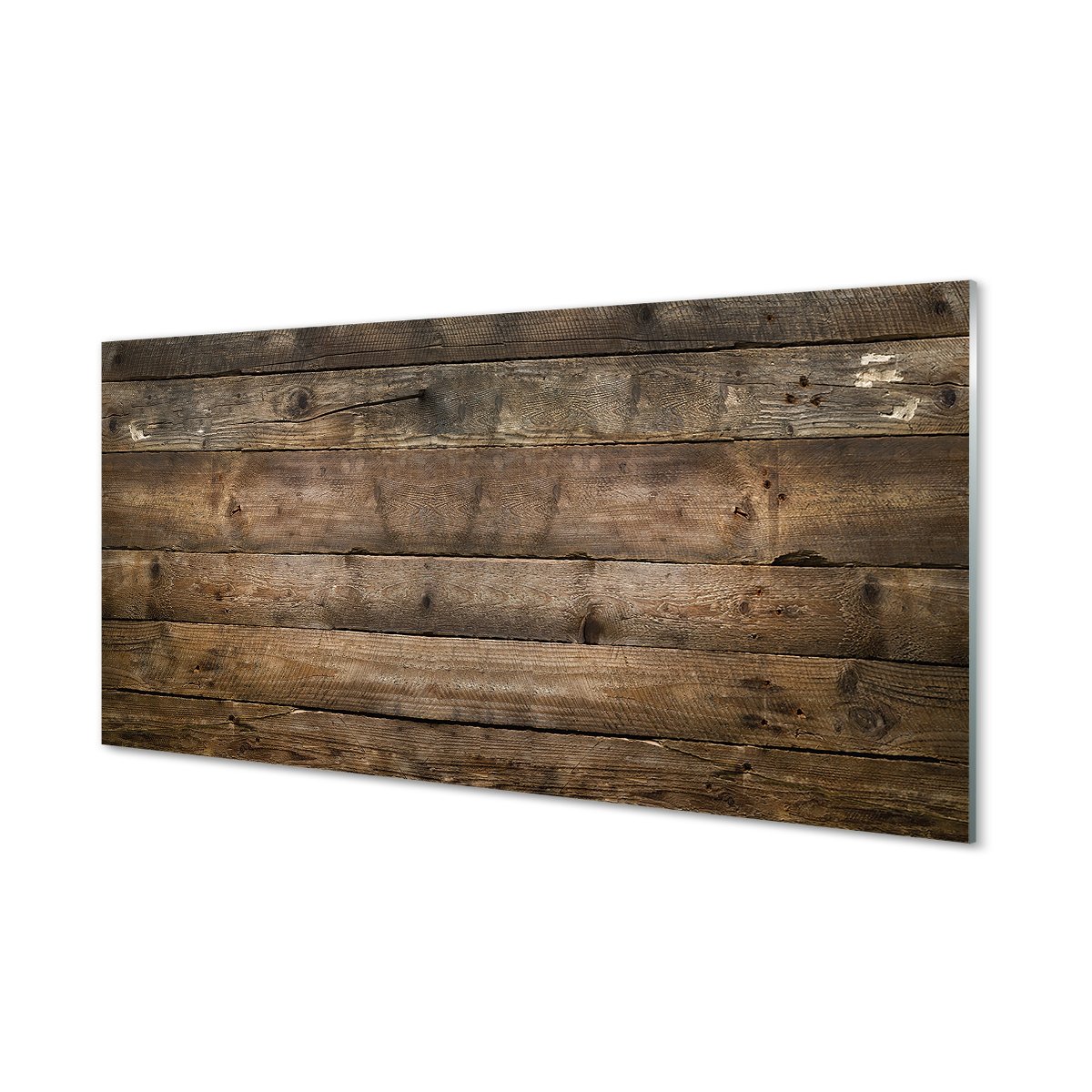 Panel szkło hartowane Drewno deski ściana 120x60
