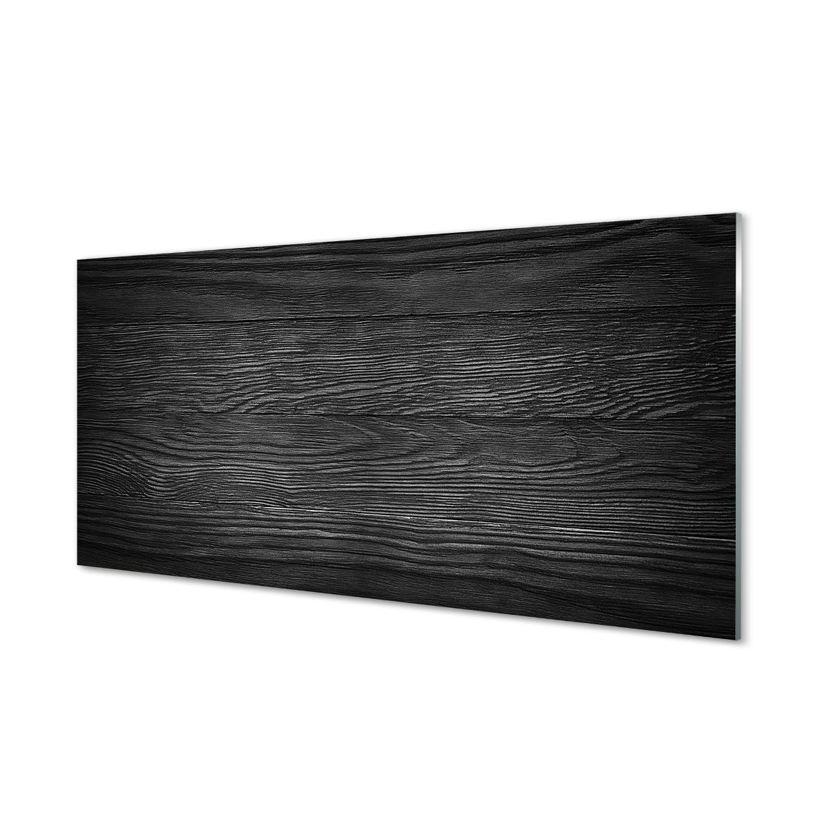 Szklany panel + klej Drewno soje struktura 120x60