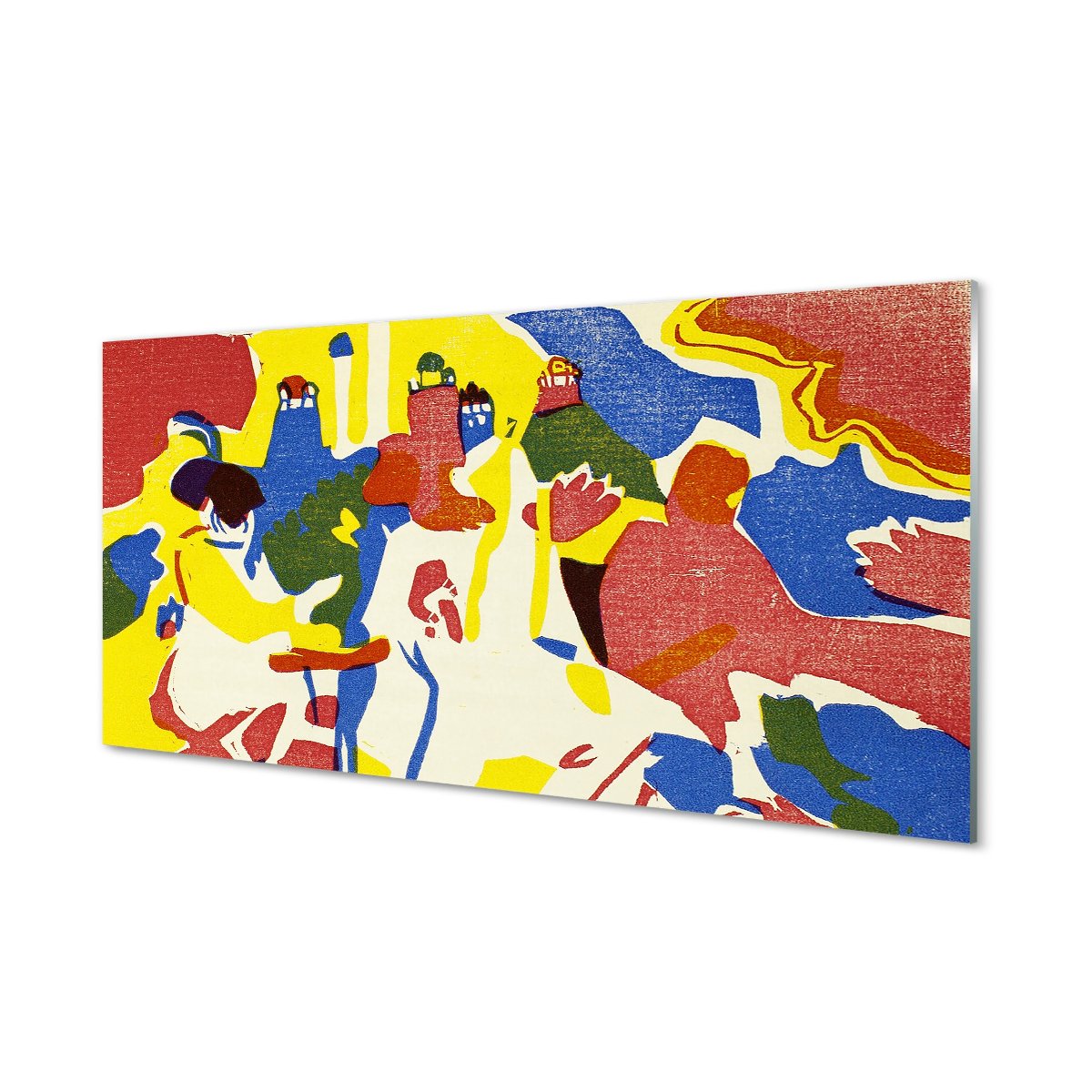 Panel szklany dekor Abstrakcja krajobraz 120x60 cm