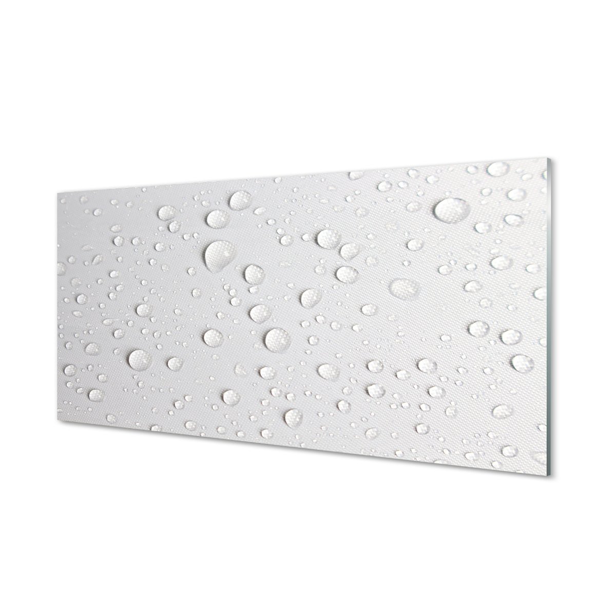 Panel kuchenny + klej Krople woda makro 120x60 cm