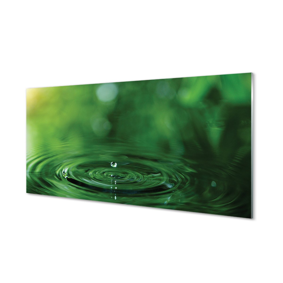 Panel szkło hartowane  Kropla woda makro 120x60 cm
