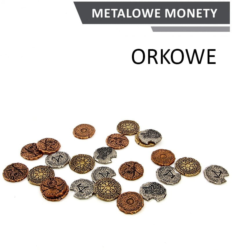 Rebel Metalowe Monety Orkowe zestaw 24 monet)