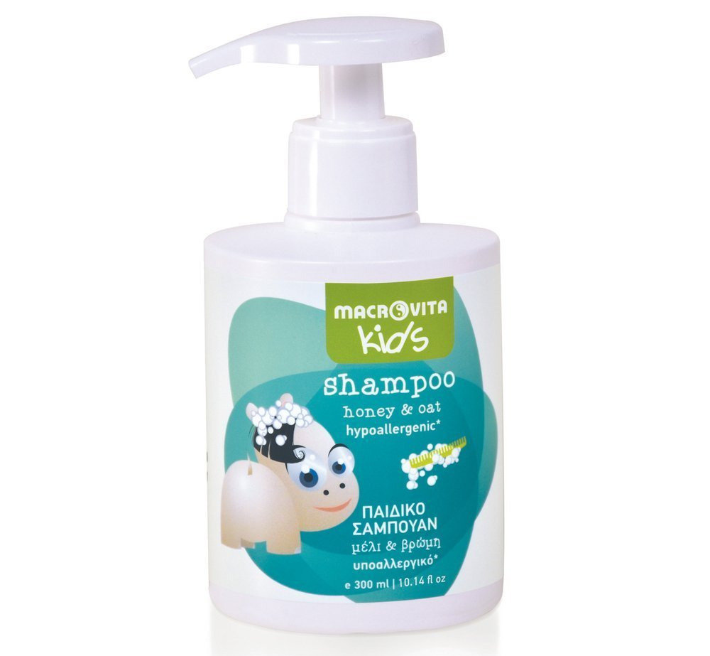 MACROVITA KIDS szampon dla dzieci miód & owies 300ml