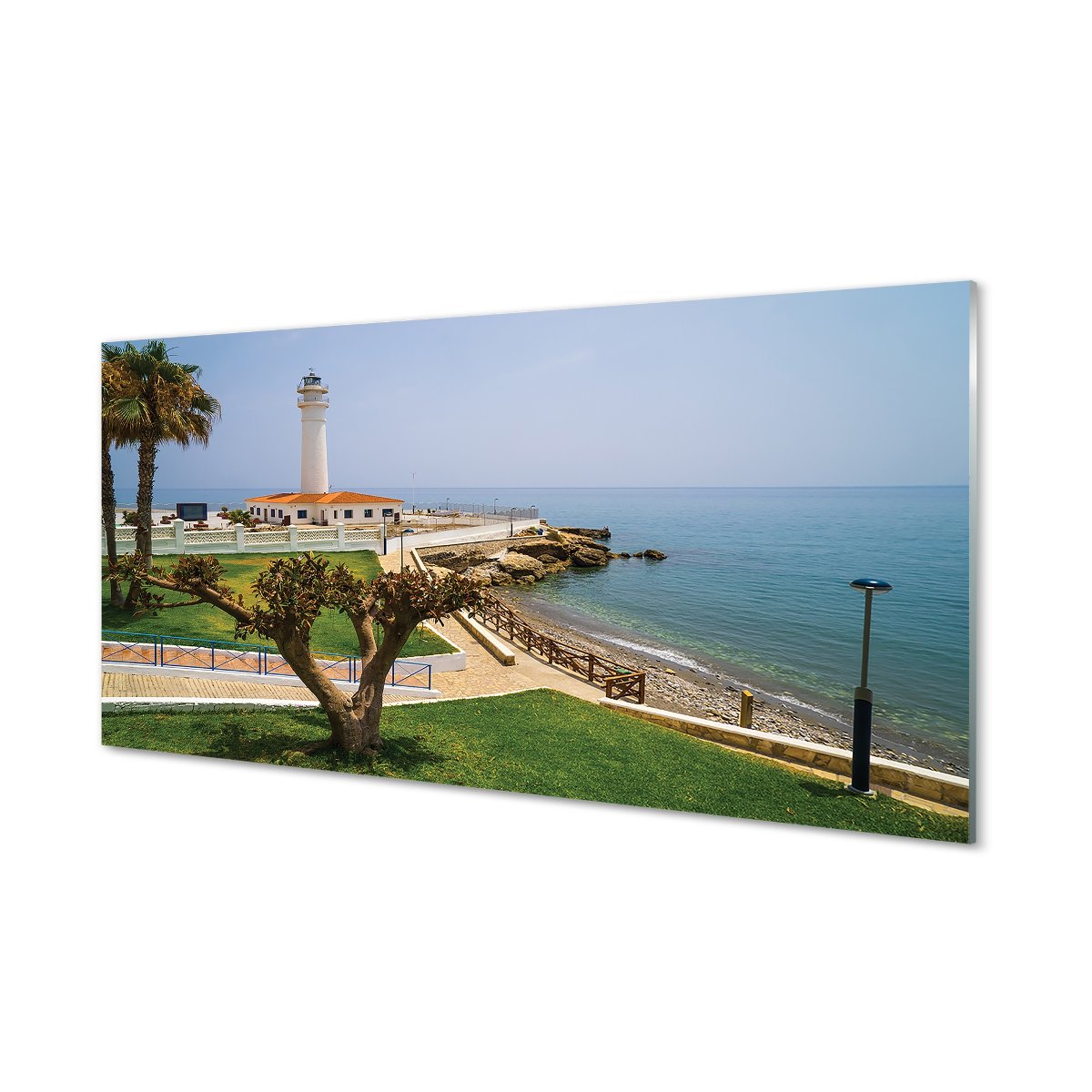 Ścienny panel Hiszpania latarnia morska 120x60 cm