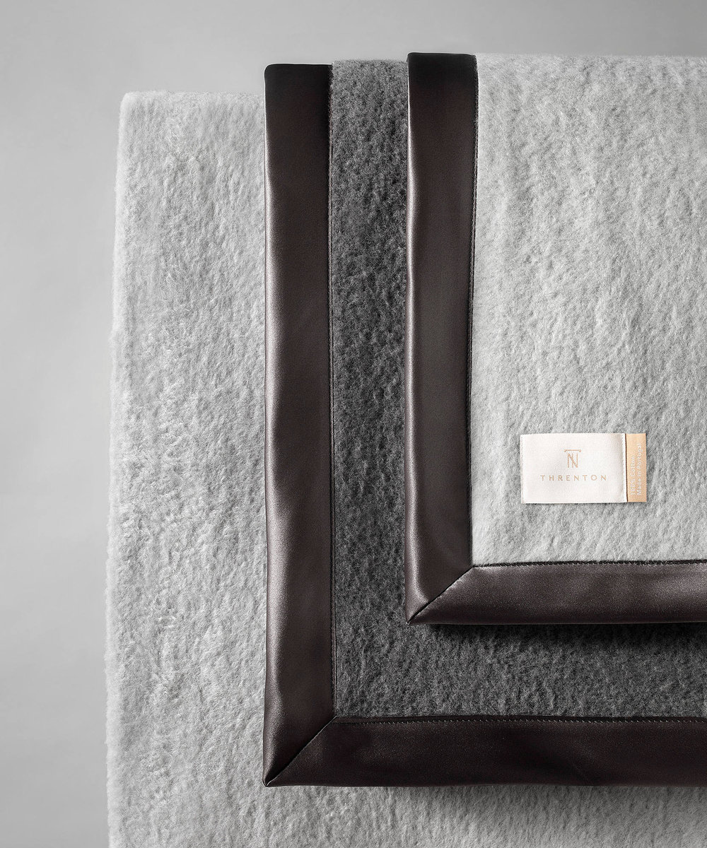 Koc Grenoble 150x200 jasno/ciemnoszary