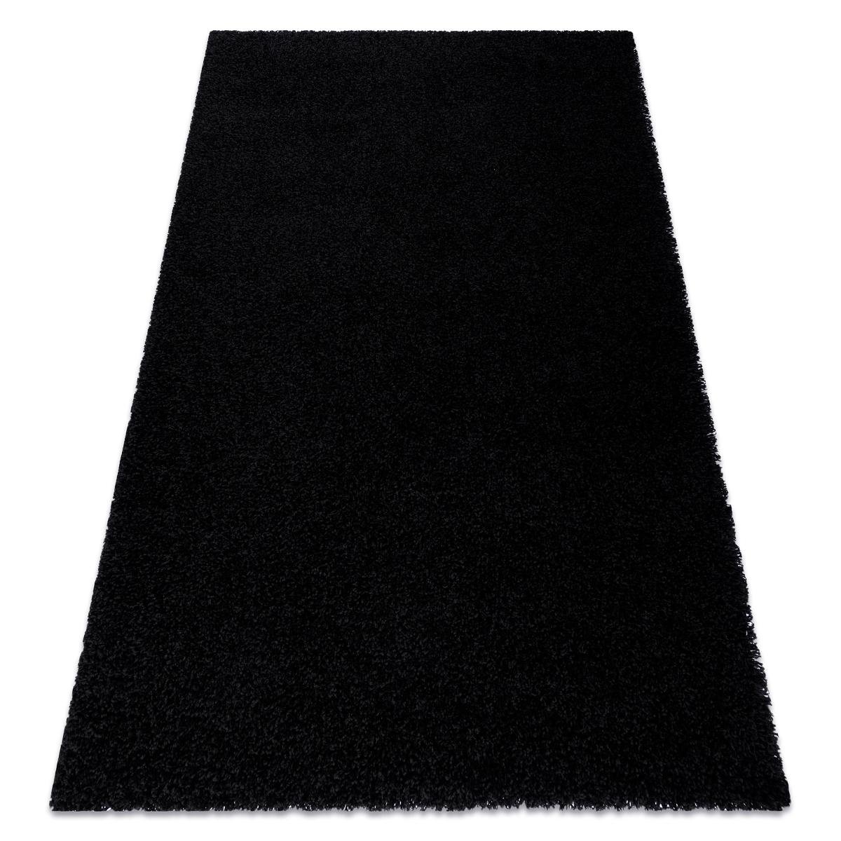 Dywan DYWANY ŁUSZCZÓW SOFFI shaggy 5cm czarny, 160x220 cm