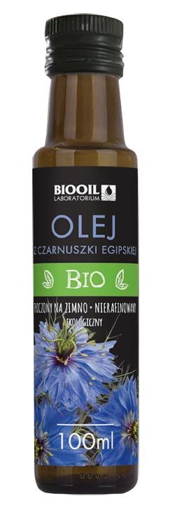 BioOil (oleje i oliwy) OLEJ Z CZARNUSZKI EGIPSKIEJ TŁOCZONY NA ZIMNO BIO 100 ml -