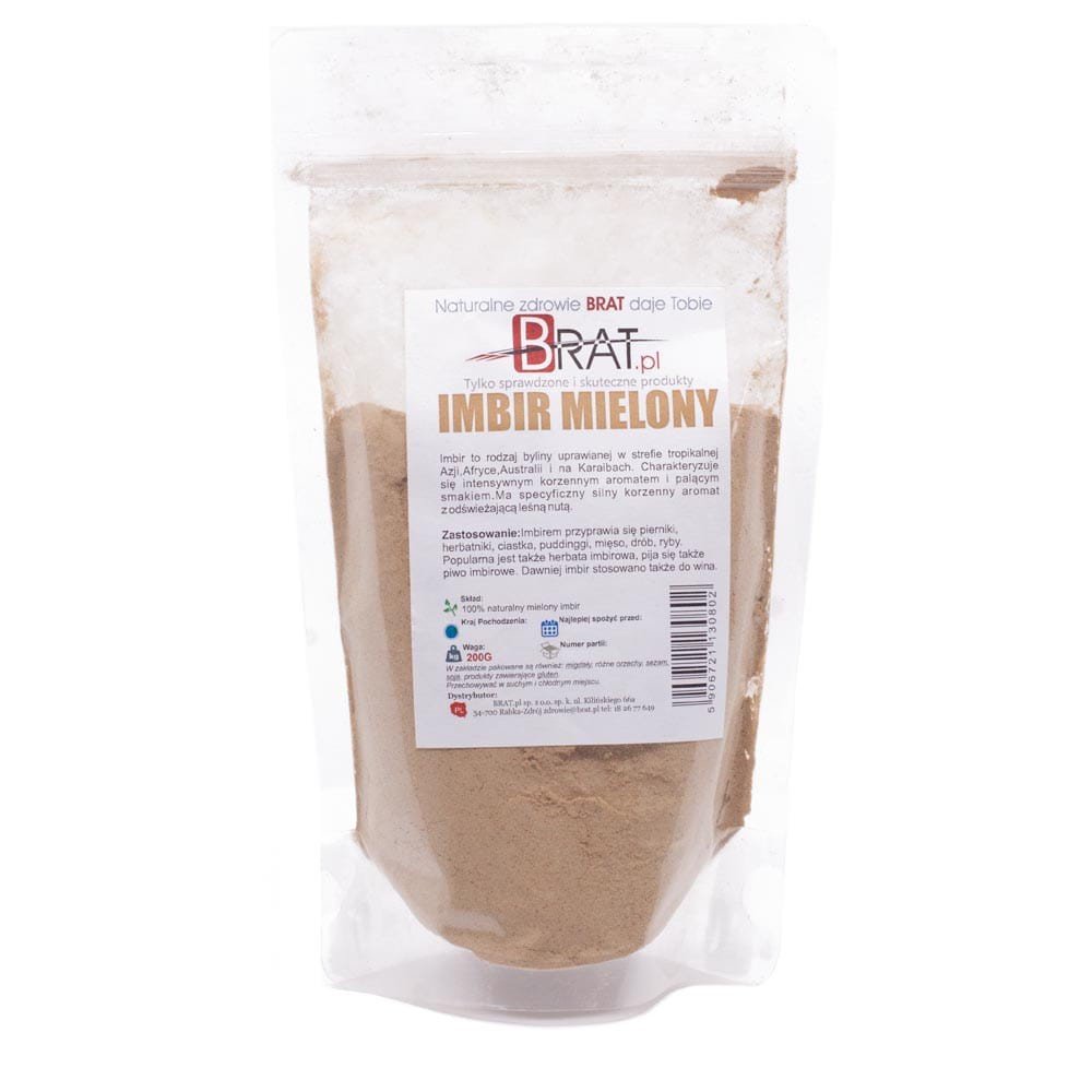 BRAT IMBIR MIELONY 200 g - BRAT