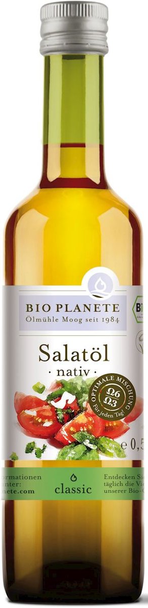 Bio Planete (oleje i oliwy) OLEJ SAŁATKOWY VIRGIN BIO 500 ml
