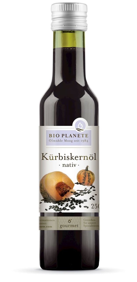 BIO PLANETE (oleje i oliwy) OLEJ Z PESTEK DYNI VIRGIN BIO 250 ml - BIO PLANETE BP-4260355584105