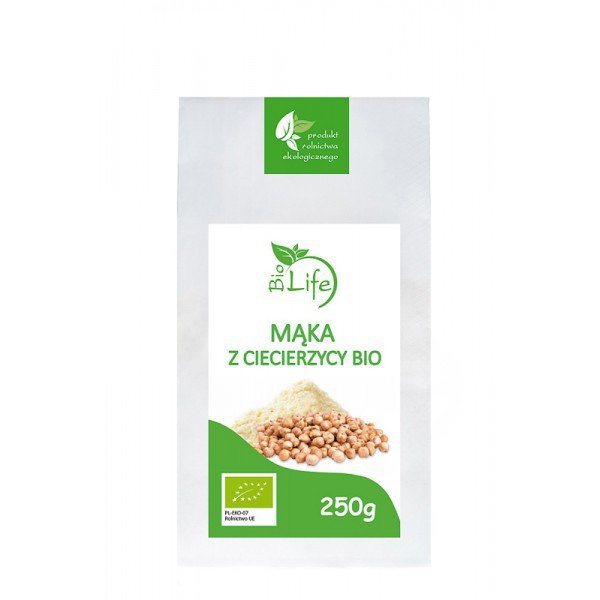 BioLife 101BioLife Mąka z Ciecierzycy 250g - ZLFMAKACIE250