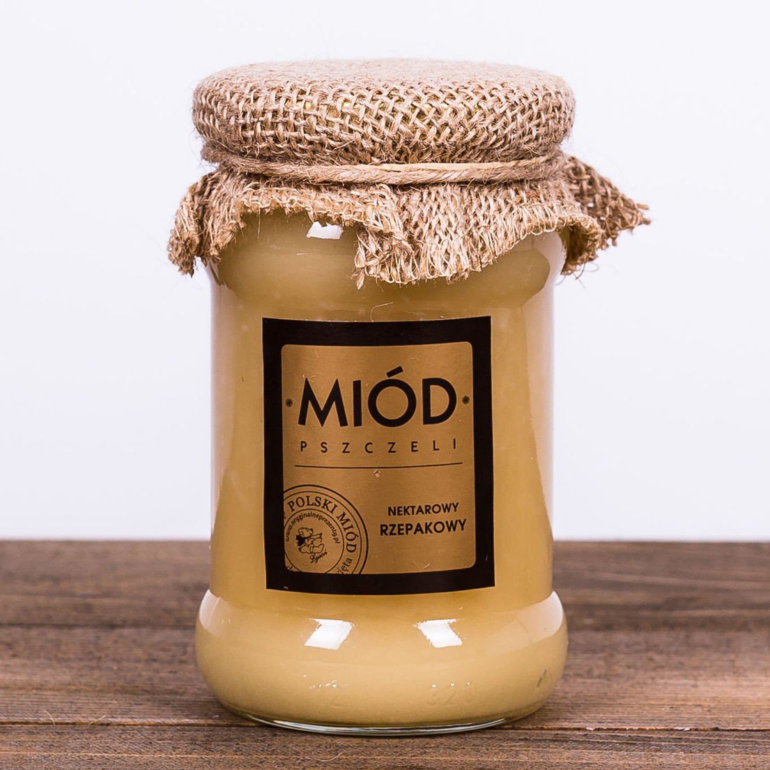 MIÓD RZEPAKOWY 400 g - ŁYSOŃ