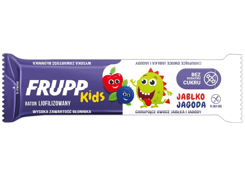 Celiko Baton Frupp KIDS jabłko-jagoda 10g -