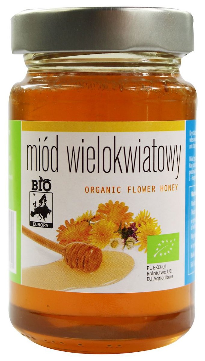 BIO KONTYNENTY (EUROPA, AZJA, AMERYKA) MIÓD WIELOKWIATOWY BIO 300 g - BIO EUROPA BP-5902983784289