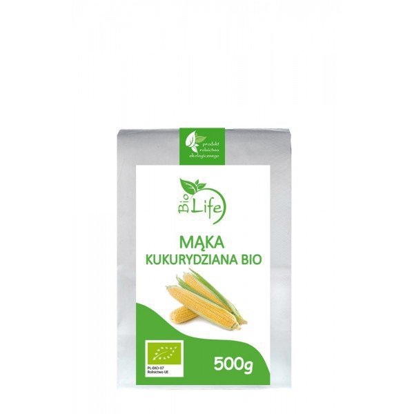BioLife BIOLIFE MĄKA KUKURYDZIANA BIO 500G BL317