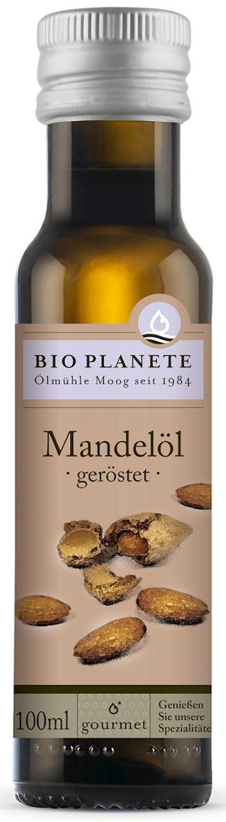 Bio Planete (oleje i oliwy) OLEJ MIGDAŁOWY (Z PRAŻONYCH MIGDAŁÓW) BIO 100 ml